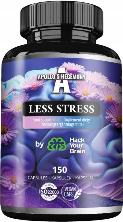 APOLLO-S-HEGEMONY-Less-Stress-150-kaps-Kontrola-stresu APOLLO'S HEGEMONY Less Stress 150 kaps. Kontrola stresu