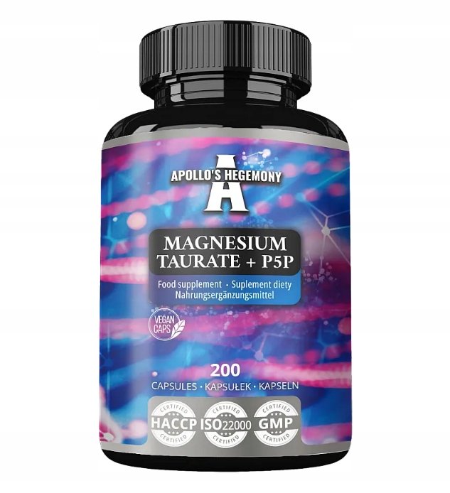 APOLLO-S-HEGEMONY-Magnesium-Taurate-200-kaps-Taurynian-magnezu APOLLO'S HEGEMONY Magnesium Taurate 200 kaps. Taurynian magnezu