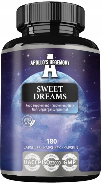 APOLLO-S-HEGEMONY-Sweet-Dreams-180-kaps-Optymalny-sen APOLLO'S HEGEMONY Sweet Dreams 180 kaps. Optymalny sen
