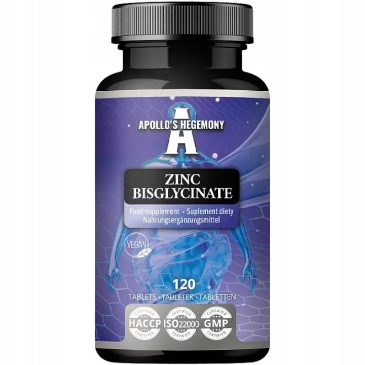 APOLLO-S-HEGEMONY-Zinc-Bisglycinate-120-kaps APOLLO'S HEGEMONY Zinc Bisglycinate 120 kaps.
