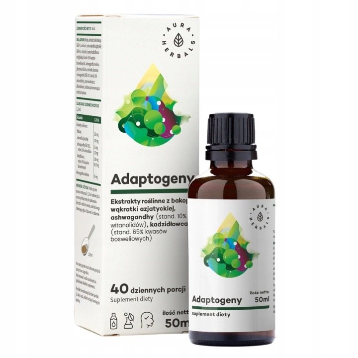 AURA-HERBALS-ADAPTOGENY-100-NATURALNE-EKSTRAKTY-ASHWAGANDHA-KADZIDLOWIEC AURA HERBALS ADAPTOGENY 100% NATURALNE EKSTRAKTY ASHWAGANDHA KADZIDŁOWIEC