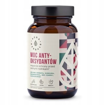 AURA HERBALS Moc Antyoksydantów 60 kapsułek