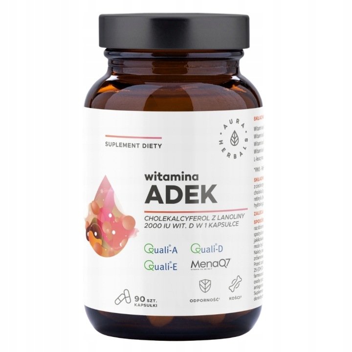 AURA-HERBALS-WITAMINA-ADEK-90-KAPSULEK-ODPORNOSC-I-ZDROWE-KOSCI AURA HERBALS WITAMINA ADEK 90 KAPSUŁEK ODPORNOŚĆ I ZDROWE KOŚCI