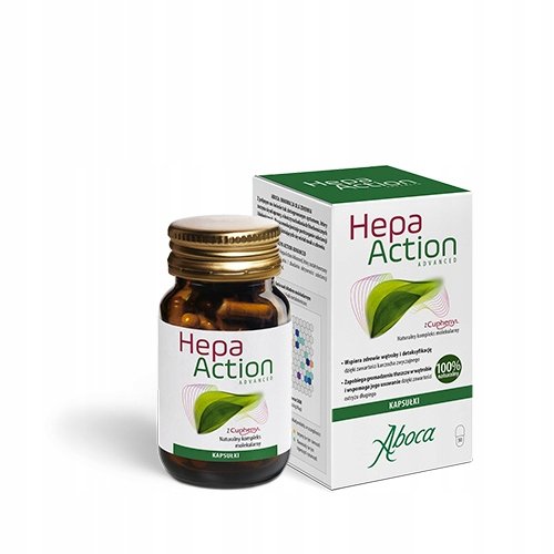 Aboca Hepa Action Advanced na wątrobę 30 kaps.
