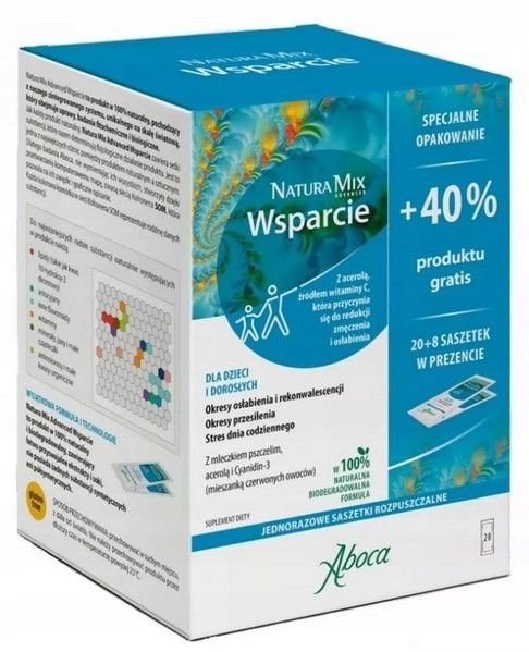 Aboca Natura Mix Wsparcie, 28 saszetek