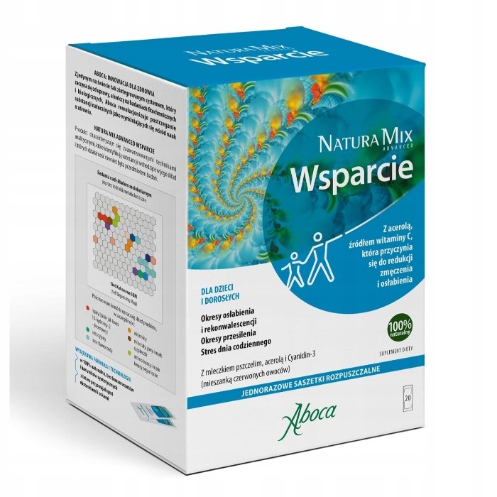 Aboca NaturaMix Wsparcie 20 sasz + 8 Gratis!!! Odporność