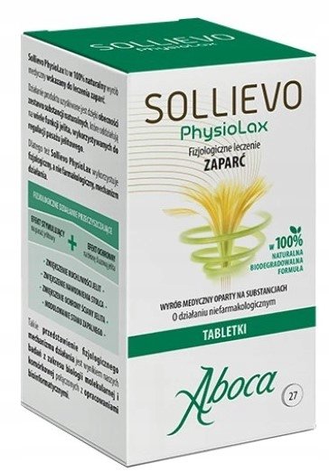 Aboca Sollievo Physiolax tabletki suplement diety Aboca 27 szt.