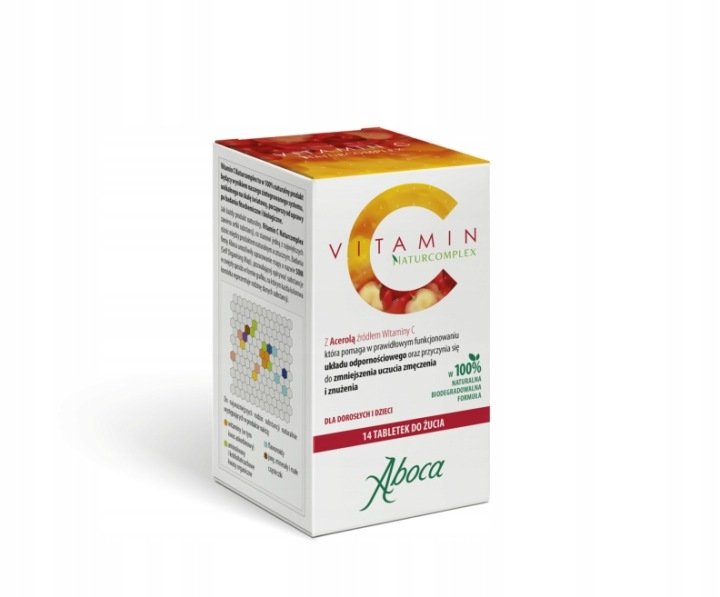 Aboca Vitamin C NaturComplex 14 tabletek do zucia