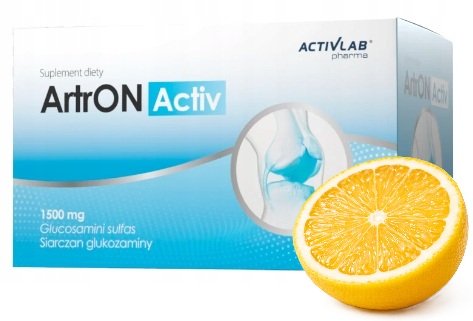 Activlab ArtrON Activ siarczan glukozaminy na stawy kości ból 30 saszetek