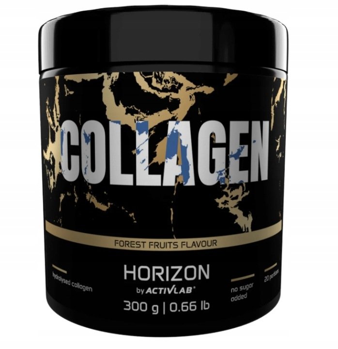 Activlab COLLAGEN Kolagen hydrolizowany + witaminy + wapń 300 g Horizon