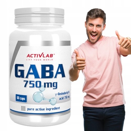 Activlab GABA 750mg 60 kaps