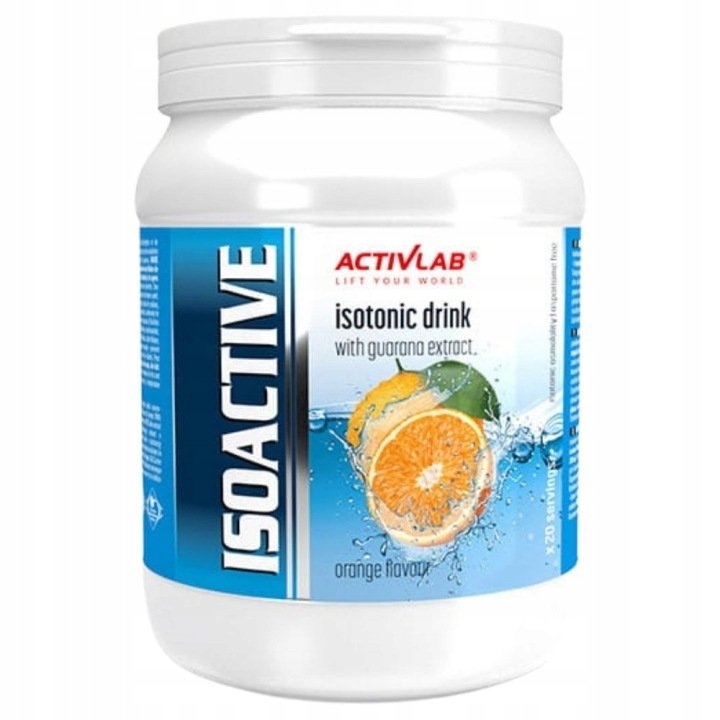 Activlab Isoactive Elektrolity Z Witaminami B Smak Pomarańczowy 630 g