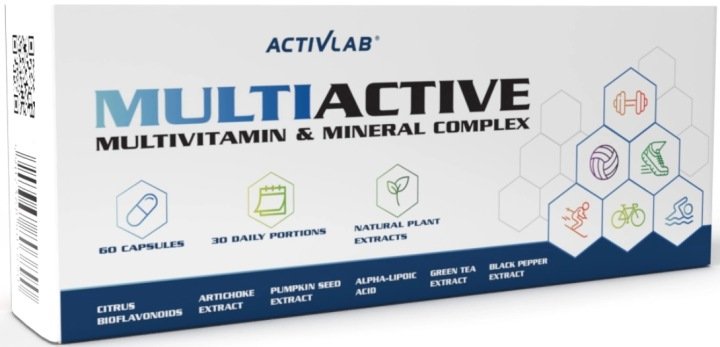 Activlab MultiActive multiwitamina 60 kapsułek witaminy i minerały