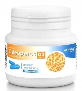 Activlab Osteoperos D3 2000iu 100 kapsułek
