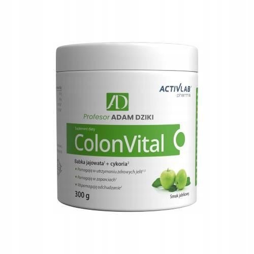 Activlab Pharma ColonVital smak jabłkowy na zaparcia, zdrowe jelita, 300 g