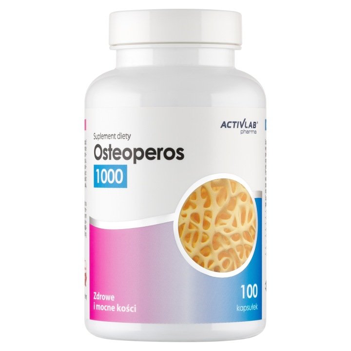 Activlab Pharma Osteoperos 1000, 100 kapsułek osteoporoza