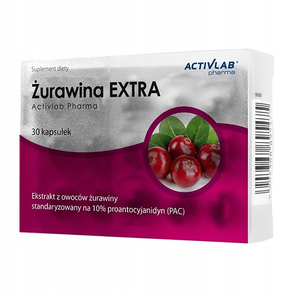 Activlab Pharma Żurawina Extra, 30 kapsułek