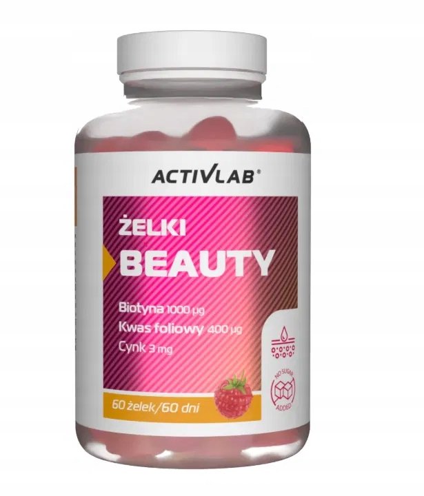 Activlab żelki beauty malina
