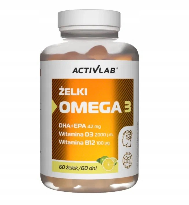 Activlab-zelki-omega-3 Activlab żelki omega 3