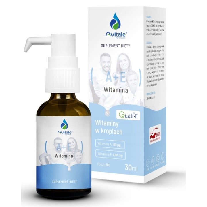 Aliness AVITALE Witamina A + E Quali-E w kroplach 30ml