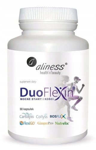 Aliness Duoflexin 100% natural 90 kaps kolagen mocne stawy i kości