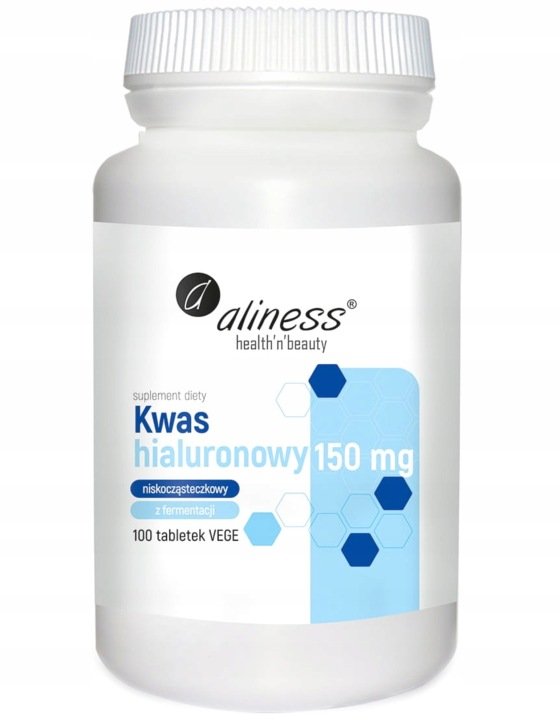 Aliness KWAS HIALURONOWY 150mg NISKOCZĄSTECZKOWY