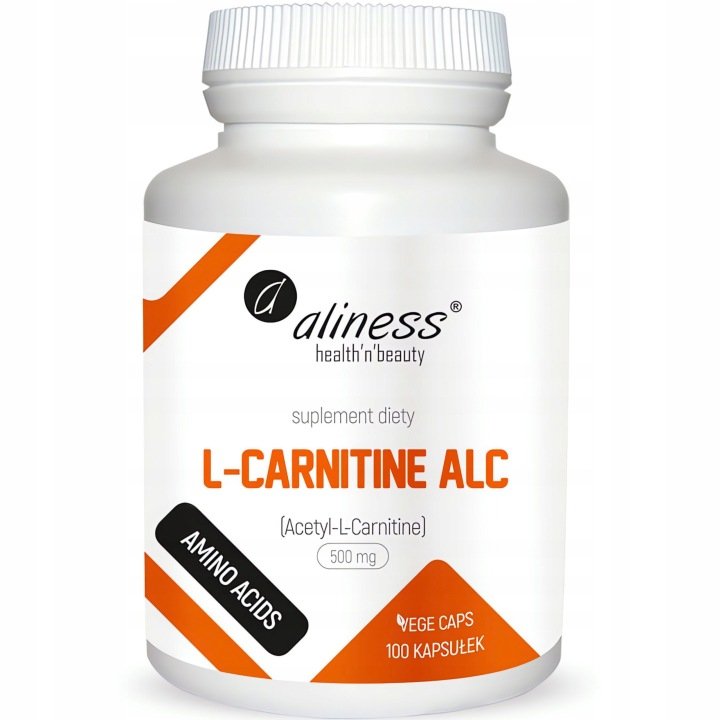 Aliness L-KARNITYNA 500mg ALC Acetyl ODCHUDZANIE L-Carnitine 100 kapusłek