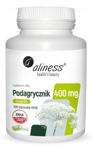 Aliness-Podagrycznik-Aegopodium-podagraria-ekstrakt-400mg-100kaps-trawienie Aliness Podagrycznik Aegopodium podagraria ekstrakt 400mg 100kaps trawienie