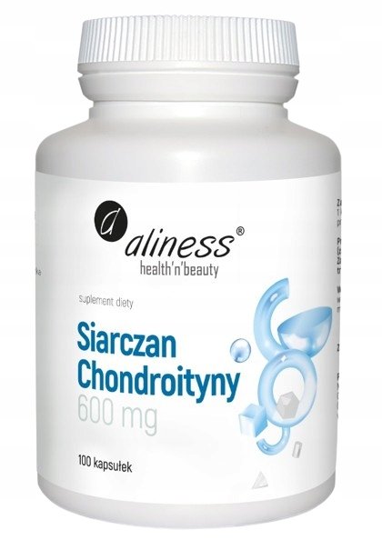 Aliness-Siarczan-Chondroityny-600-mg-100kap-CHONDROITYNA-kapsulki Aliness Siarczan Chondroityny 600 mg 100kap. CHONDROITYNA kapsułki