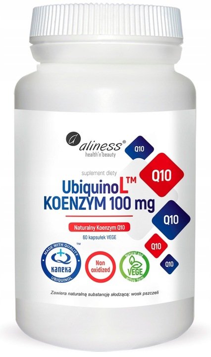 Aliness UbiquinoL KANEKA Naturalny KOENZYM 100mg
