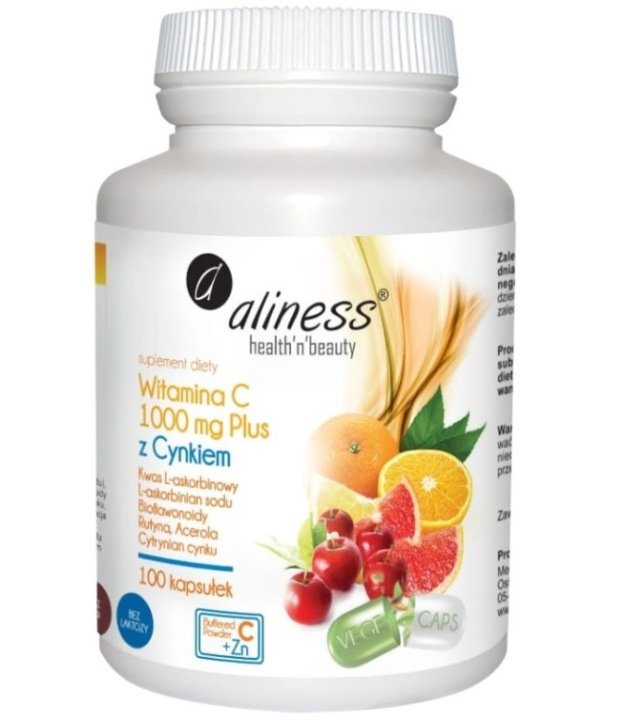 Aliness-Wit-C-1000mg-z-Cynkiem-Plus-100kap Aliness Wit.C 1000mg z Cynkiem Plus 100kap