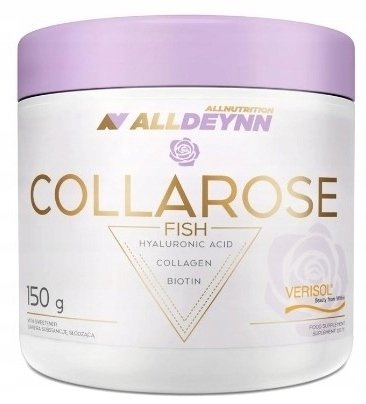 Allnutrition-Alldeynn-CollaRose-Fish-Kolagen-malina-poziomka-150-g Allnutrition Alldeynn CollaRose Fish Kolagen malina poziomka 150 g