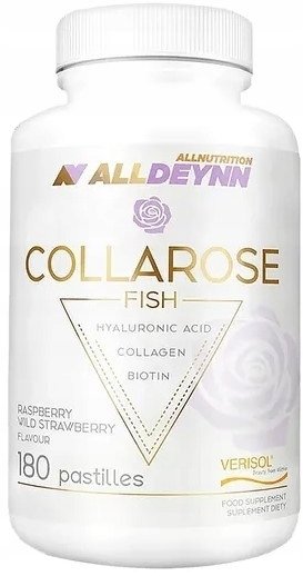 Allnutrition-Alldeynn-CollaRose-Fish-kolagen-180-tabl Allnutrition Alldeynn CollaRose Fish kolagen 180 tabl.