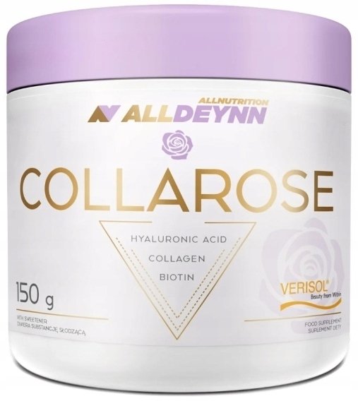 Allnutrition-Alldeynn-CollaRose-kolagen-malina-poziomka-150-g Allnutrition Alldeynn CollaRose kolagen malina poziomka 150 g