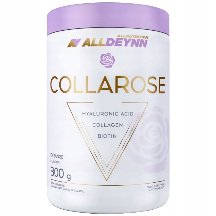 Allnutrition-Alldeynn-CollaRose-kolagen-pomarancza-300-g Allnutrition Alldeynn CollaRose kolagen pomarańcza 300 g