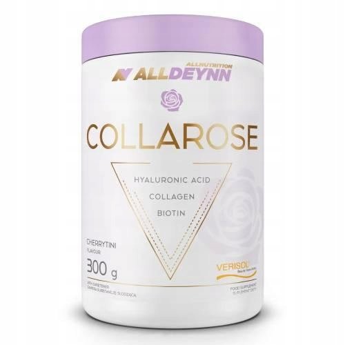 Allnutrition-Alldeynn-Collarose-Cherrytini-kolagen-na-skore-paznokcie-300g Allnutrition Alldeynn Collarose Cherrytini kolagen na skórę, paznokcie 300g