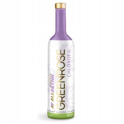 Allnutrition-Alldeynn-Greenrose-Chlorofil-uklad-odpornosciowy-500-ml Allnutrition Alldeynn Greenrose Chlorofil, układ odpornościowy, 500 ml