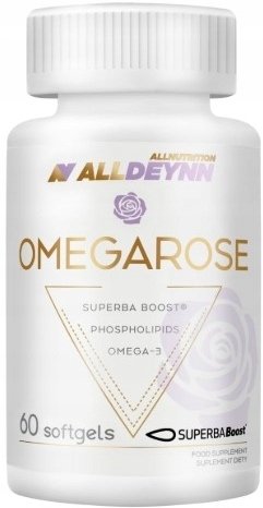 Allnutrition-Alldeynn-OmegaRose-omega-3-EPA-i-DHA-60-kaps Allnutrition Alldeynn OmegaRose omega 3 EPA i DHA 60 kaps.
