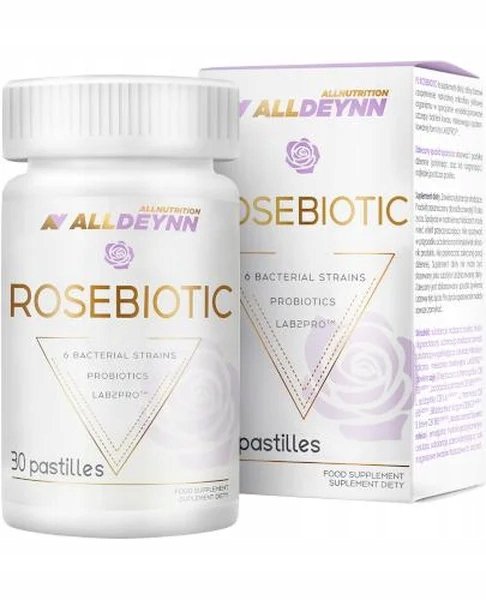Allnutrition-Alldeynn-Rosebiotic-30-pastylek Allnutrition Alldeynn Rosebiotic 30 pastylek