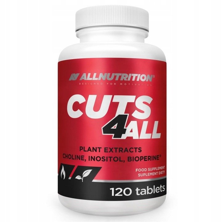 Allnutrition-Cuts4All-spalacz-tluszczu-120-tabletek Allnutrition Cuts4All spalacz tłuszczu 120 tabletek