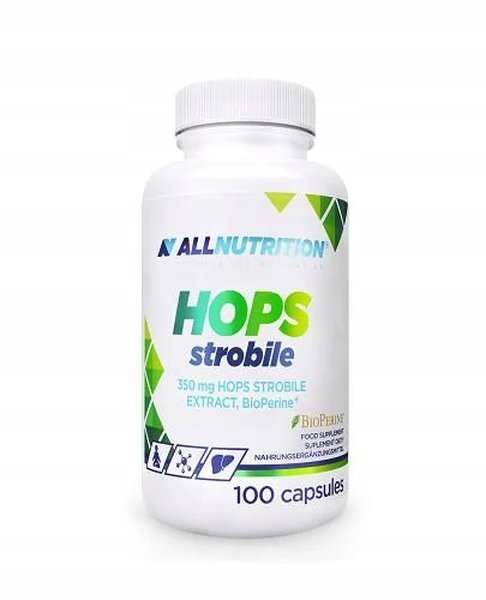 Allnutrition-Hops-Strobile-100-kapsulek Allnutrition Hops Strobile 100 kapsułek