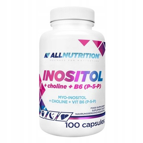 Allnutrition-Inositol-Choline-B6-P-5-P-kapsulki-100-szt Allnutrition Inositol Choline B6 (P-5-P), kapsułki, 100 szt.