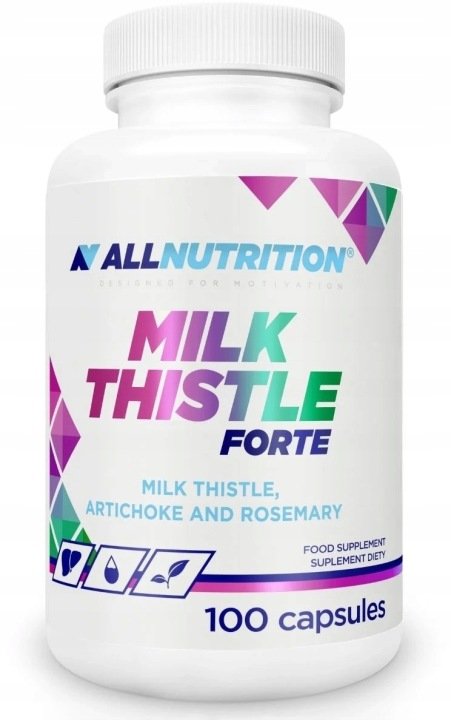 Allnutrition-Milk-Thistle-Forte-kapsulki-100-kaps Allnutrition Milk Thistle Forte kapsułki 100 kaps.