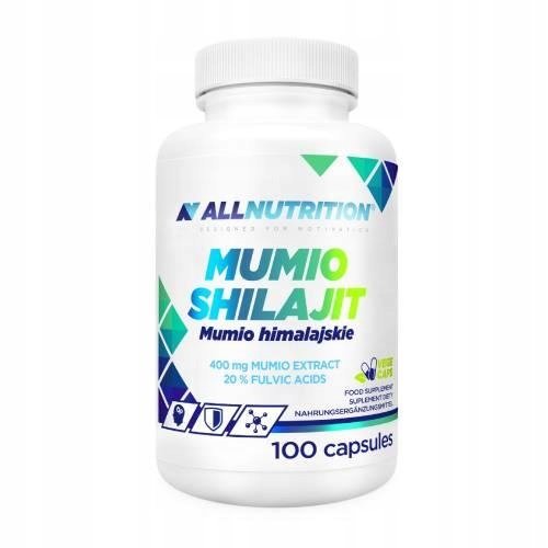 Allnutrition Mumio Shilajit Mumio himalajskie, odporność, 100 kaps.