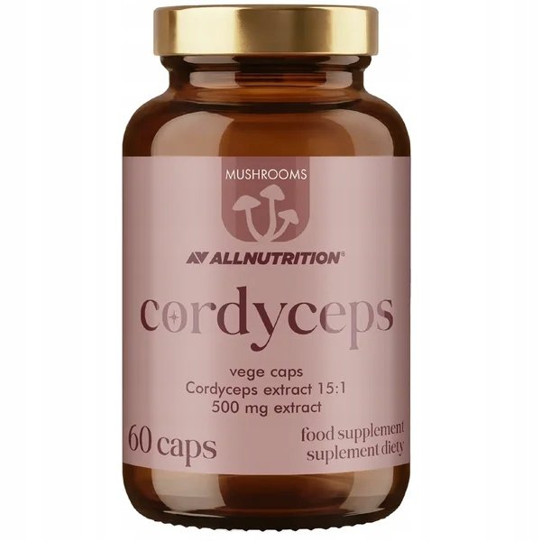 Allnutrition Mushrooms Cordyceps 60 kapsułek