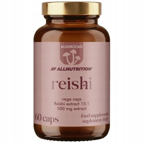 Allnutrition Mushrooms Reishi, 60 kapsułek