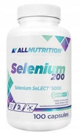 Allnutrition-Selenium-200-100-kapsulek Allnutrition Selenium 200 100 kapsułek