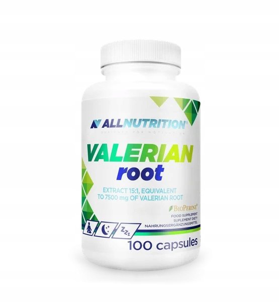 Allnutrition-Valerian-Root-100-kapsulek Allnutrition Valerian Root 100 kapsułek