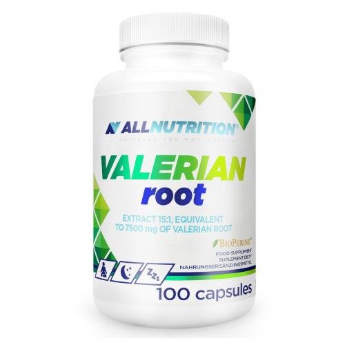 Allnutrition-Valerian-Root-Ekstrakt-z-kozlka-lekarskiego-na-stres-100-kaps Allnutrition Valerian Root Ekstrakt z kozłka lekarskiego na stres 100 kaps.
