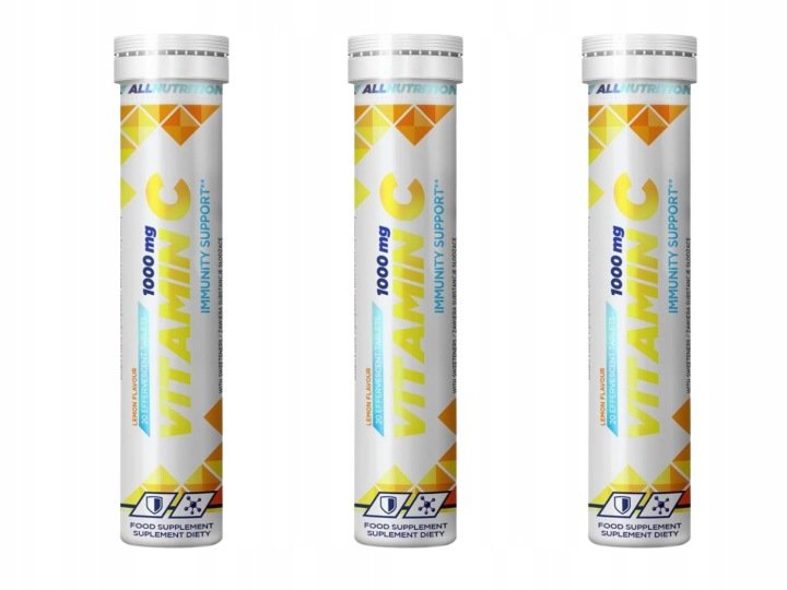 Allnutrition-WITAMINA-C-1000-mg-ODPORNOSC-SMAK-CYTRYNOWY-3-x-20-tabletek Allnutrition WITAMINA C 1000 mg ODPORNOŚĆ SMAK CYTRYNOWY 3 x 20 tabletek